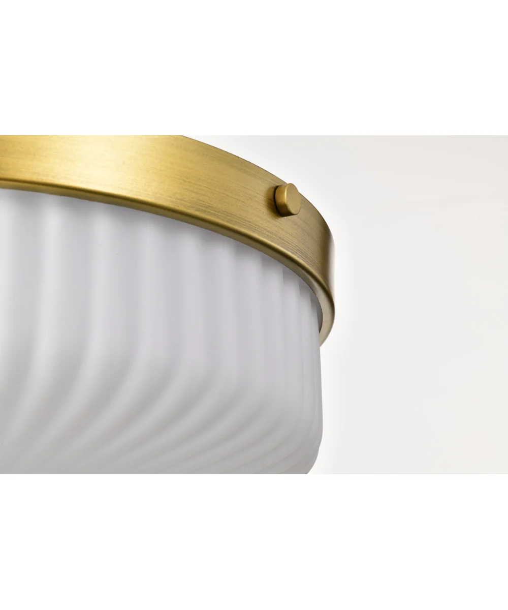 Solara 3-Light Close-to-Ceiling Natural Brass - Image 11
