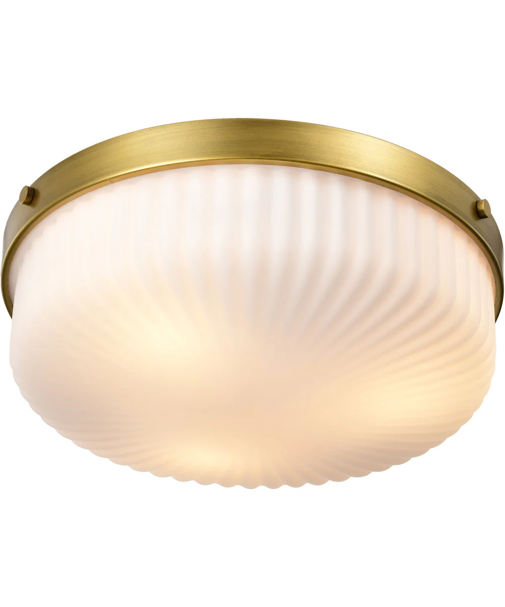 Solara 3-Light Close-to-Ceiling Natural Brass - Image 5