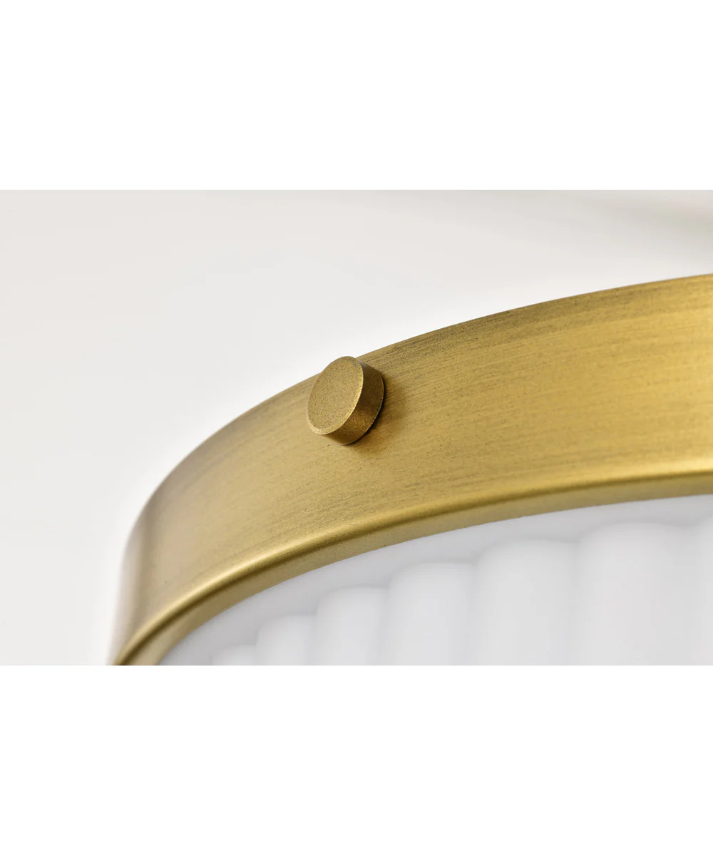Solara 3-Light Close-to-Ceiling Natural Brass - Image 9
