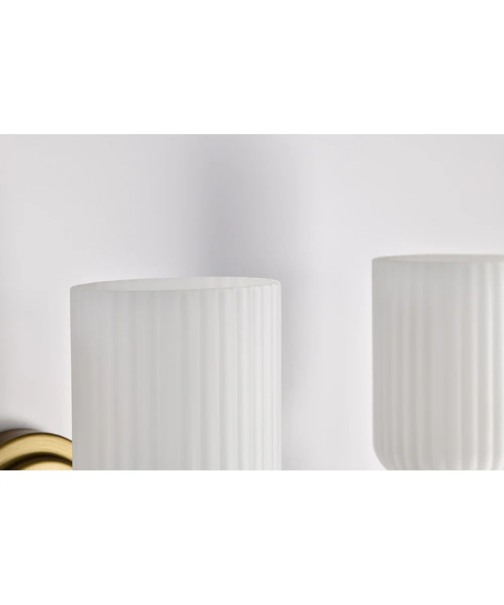 Solara 3-Light Vanity & Wall Natural Brass - Image 10