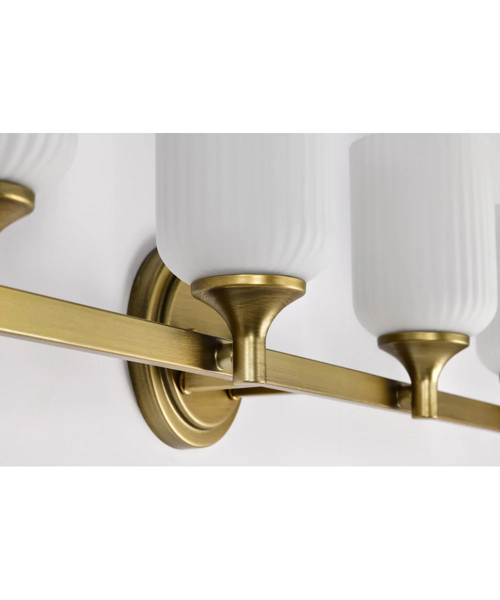 Solara 4-Light Vanity & Wall Natural Brass - Image 9