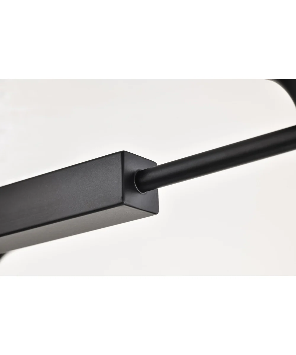 Solara 6-Light Pendant Matte Black - Image 10