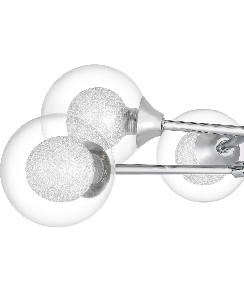 Spellbound 6-light Semi Flush Mount Polished Chrome - Image 6