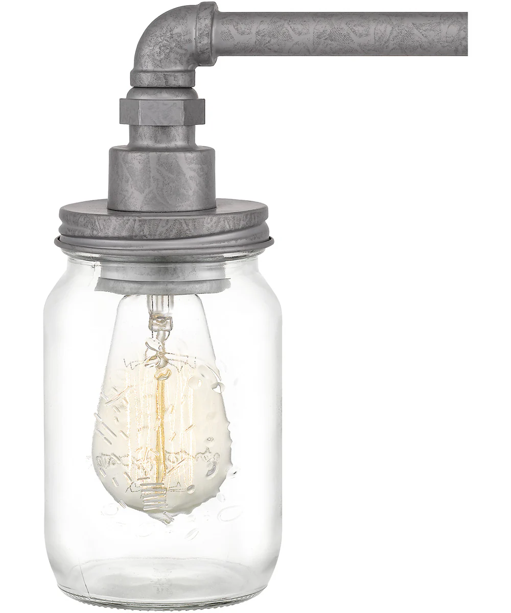 Squire Medium 2-light Bath Light Galvanized - Image 6