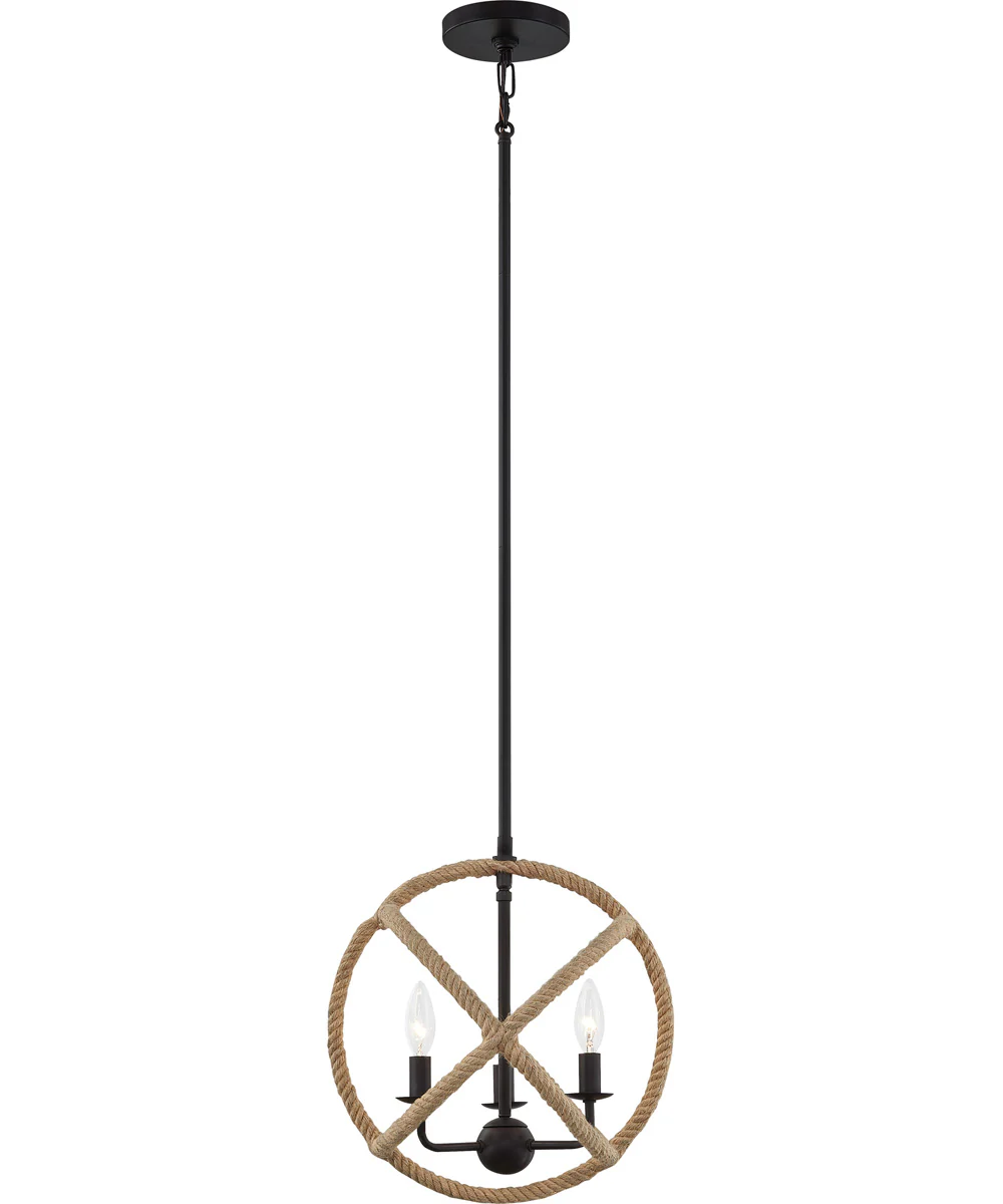 Steerage Small 3-light Mini Pendant Western Bronze - Image 4