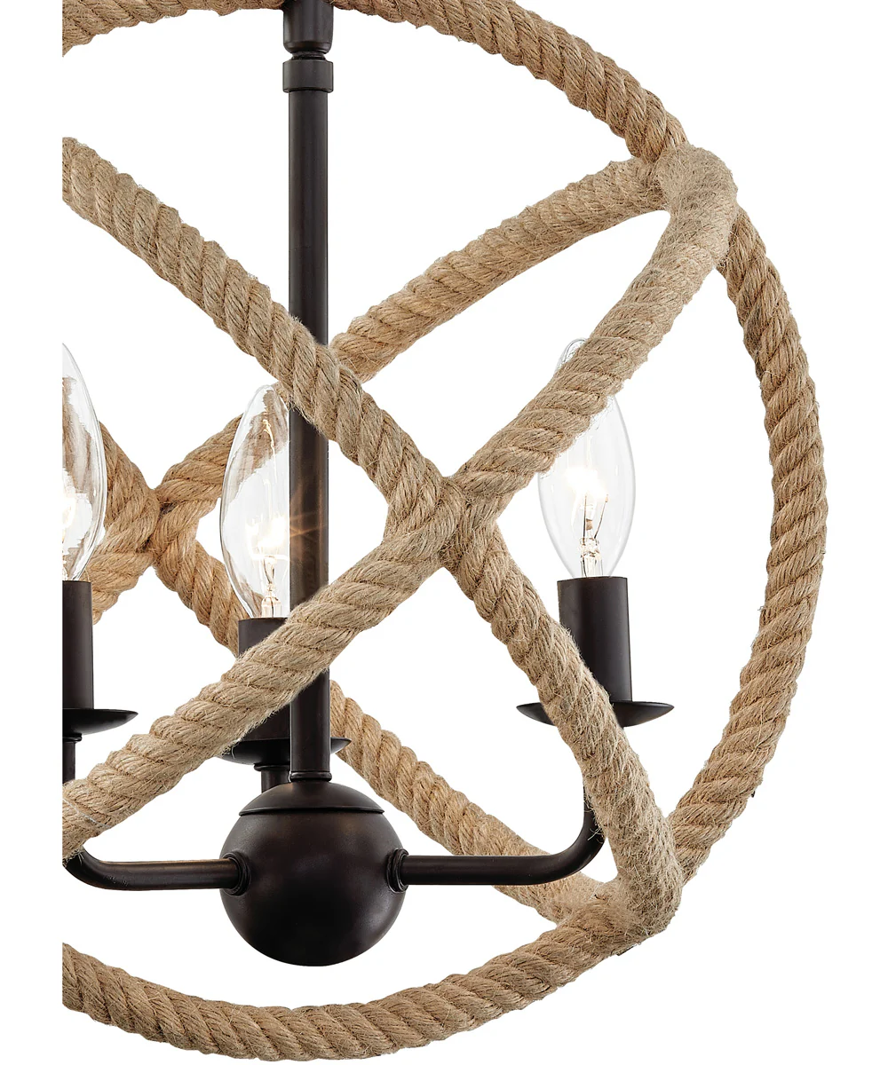 Steerage Small 3-light Mini Pendant Western Bronze - Image 6