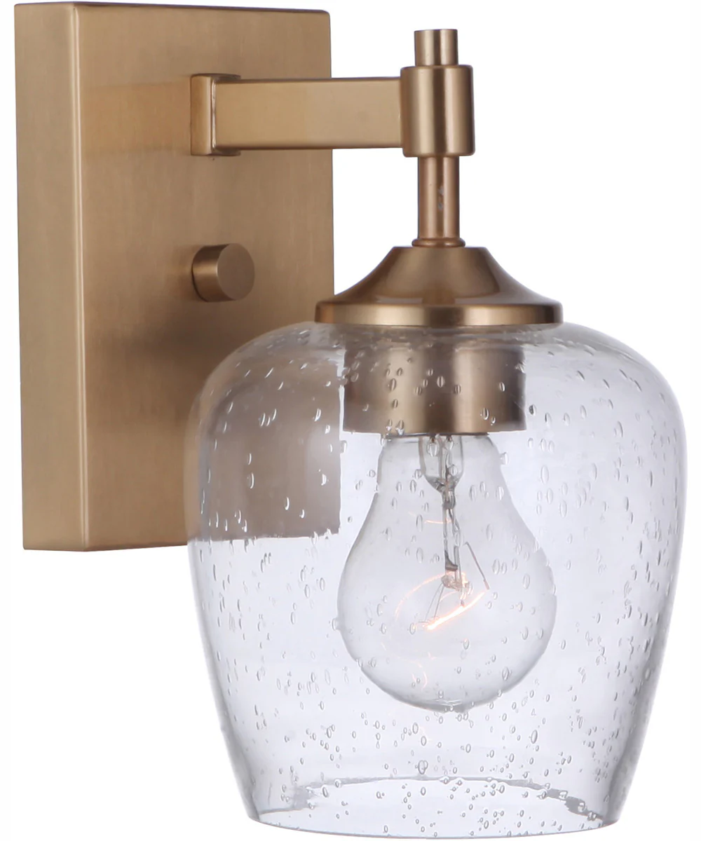 Stellen 1-Light Wall Sconce Satin Brass - Image 2