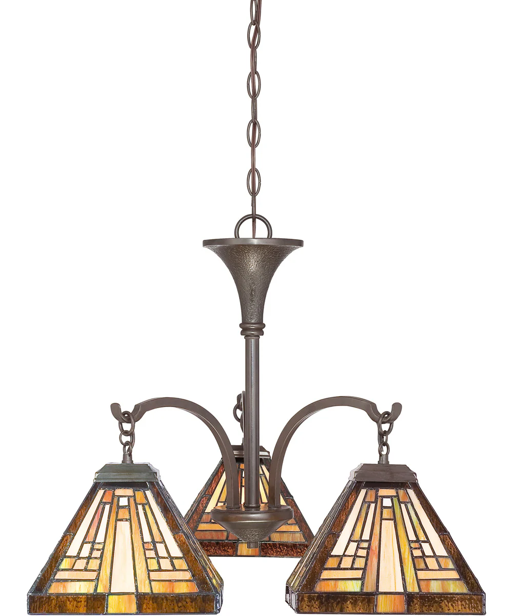 Stephen 3-light Chandelier Vintage Bronze - Image 2