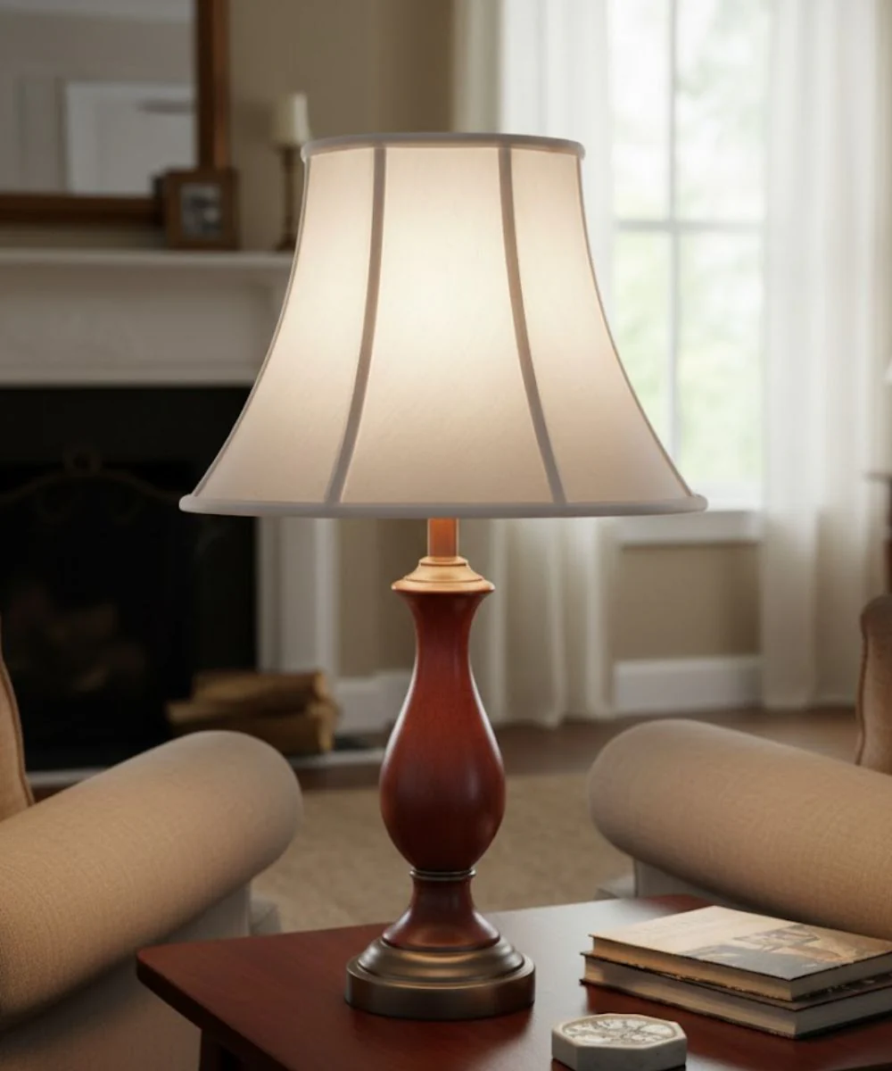 10x19x14 Pearl Supreme Satin Bell Softback Lampshade - Image 2