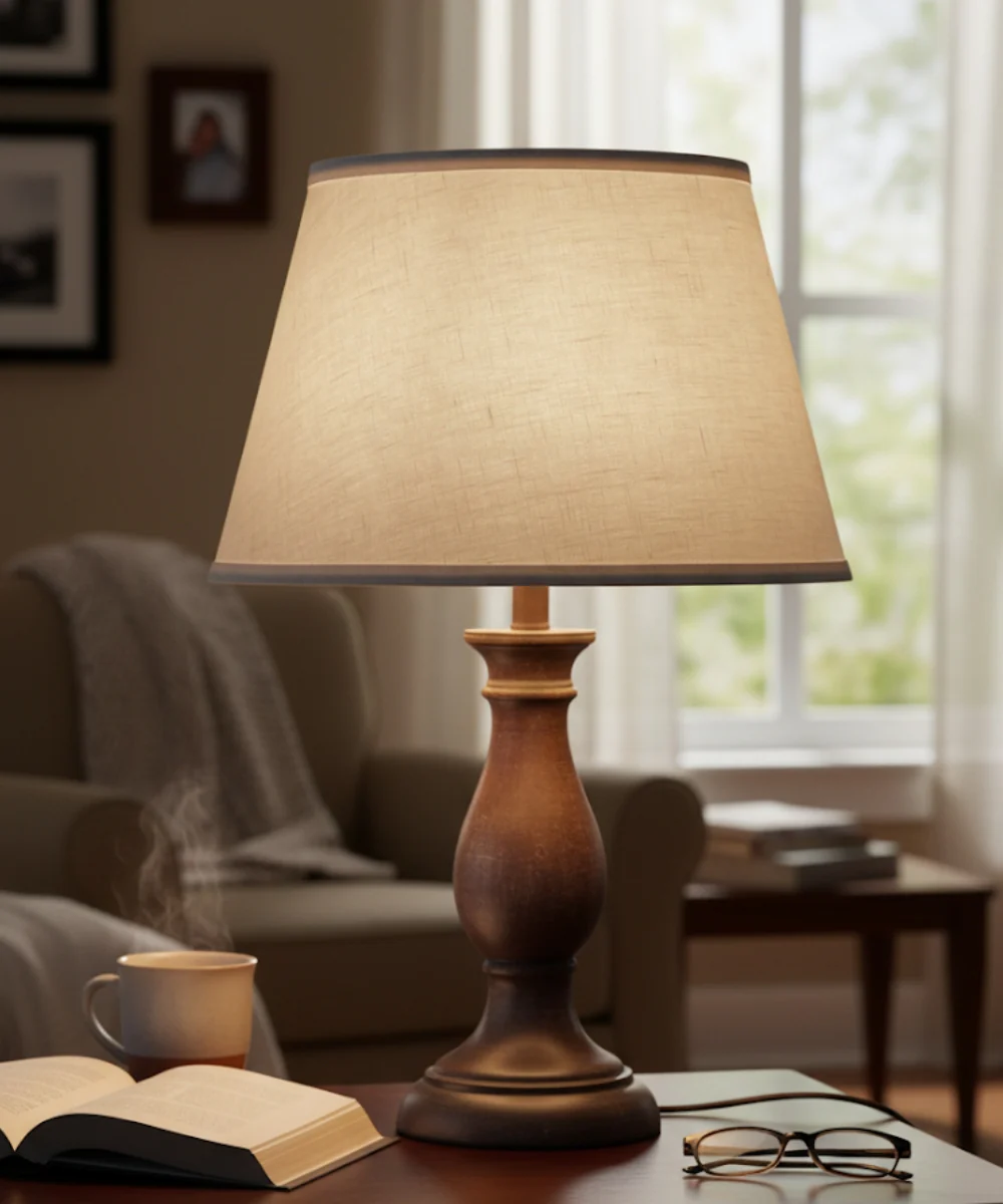 13x19x13 Cream Aberdeen Boillotte Hardback Lampshade - Image 3