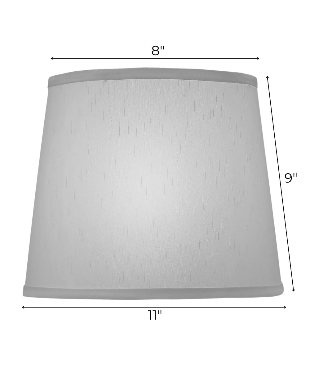 8x11x9 Global White Empire Hardback Lampshade - Image 3