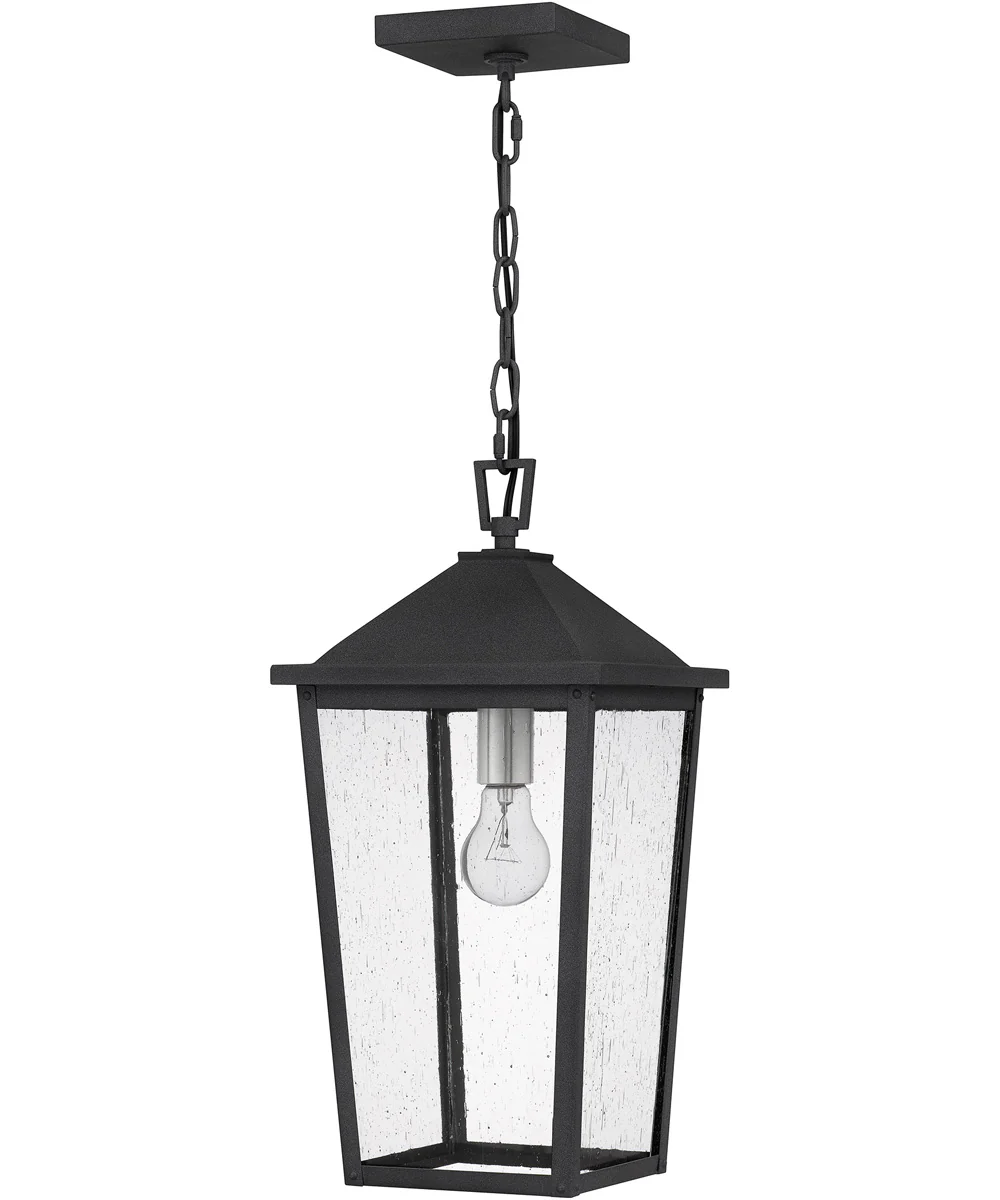 Stoneleigh 1-light Mini Pendant Coastal Armour Aluminum Mottled Black - Image 3