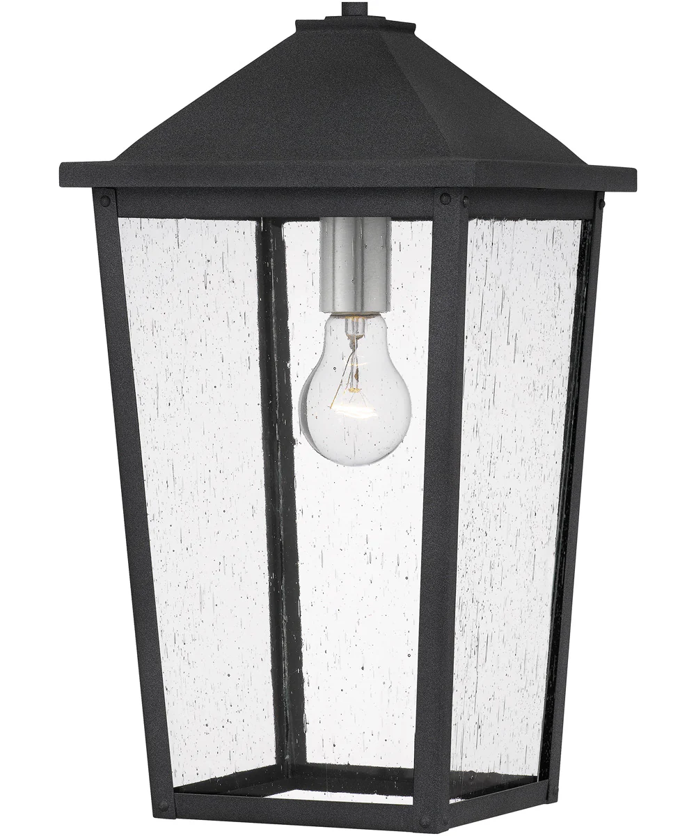 Stoneleigh Large 1-light Outdoor Pendant Light  Coastal Armour Aluminum Mottled Black - Image 6