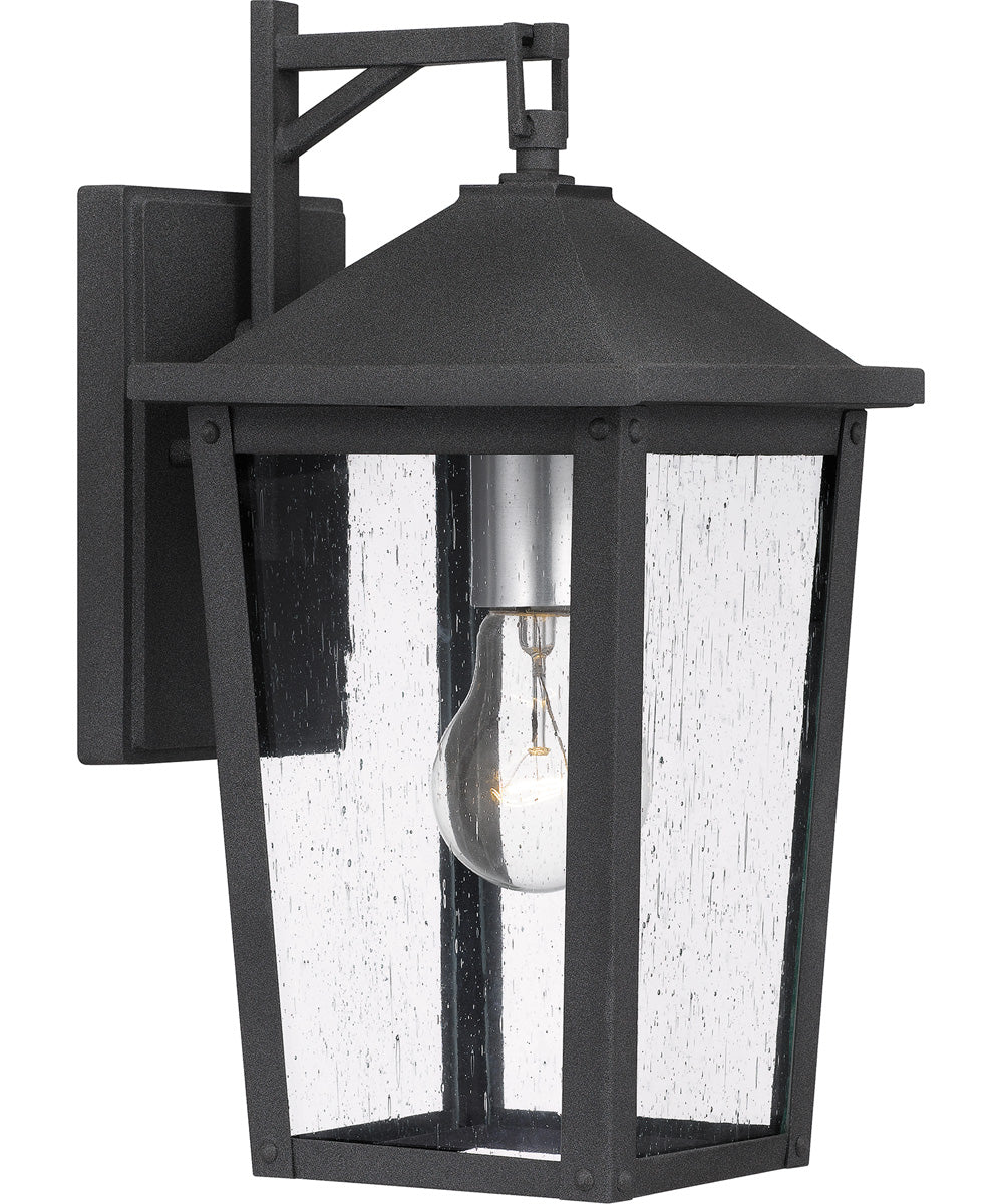 Stoneleigh Small 1-light Outdoor Wall Light  Coastal Armour Aluminum Mottled Black - Image 2