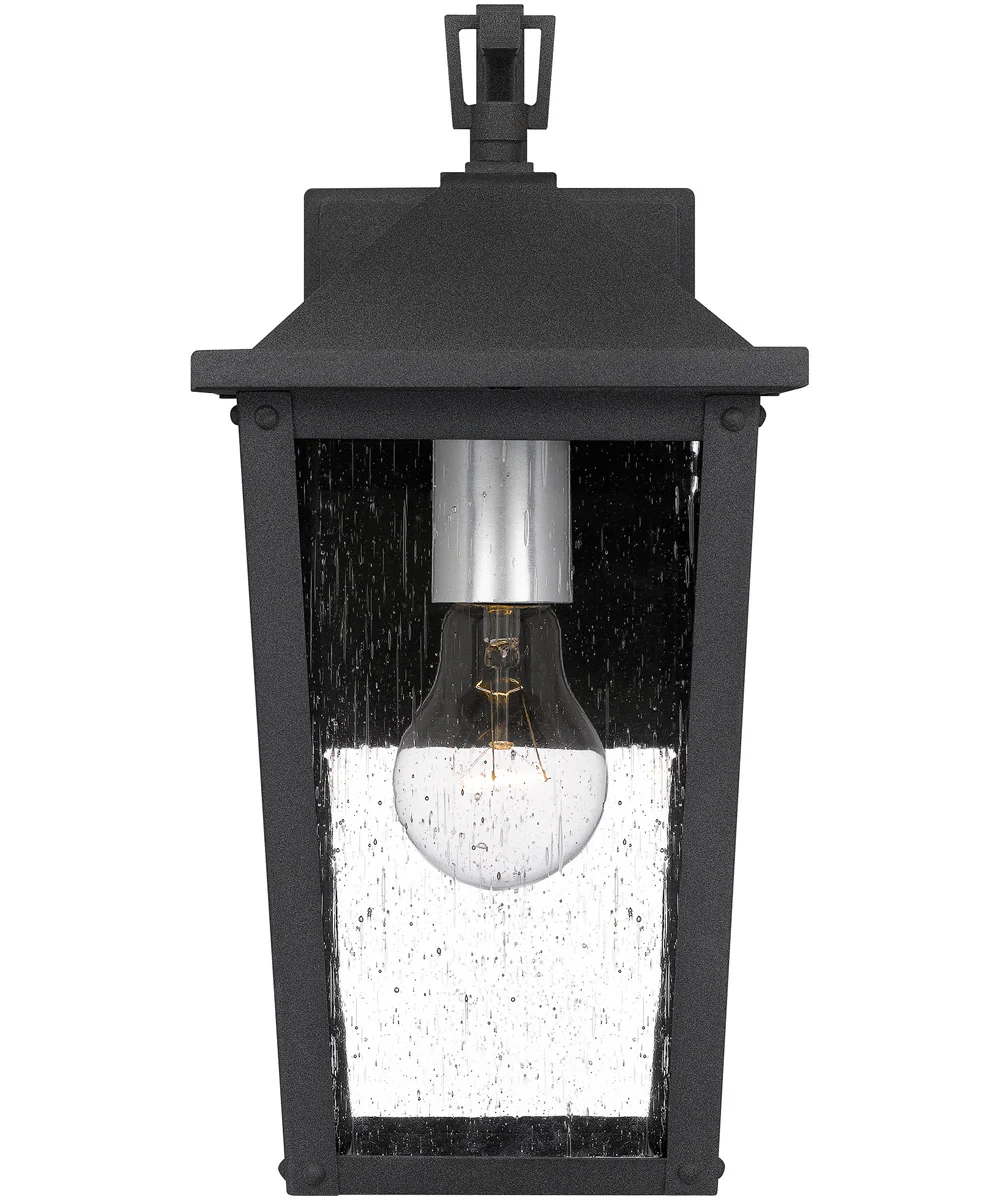 Stoneleigh Small 1-light Outdoor Wall Light  Coastal Armour Aluminum Mottled Black - Image 4