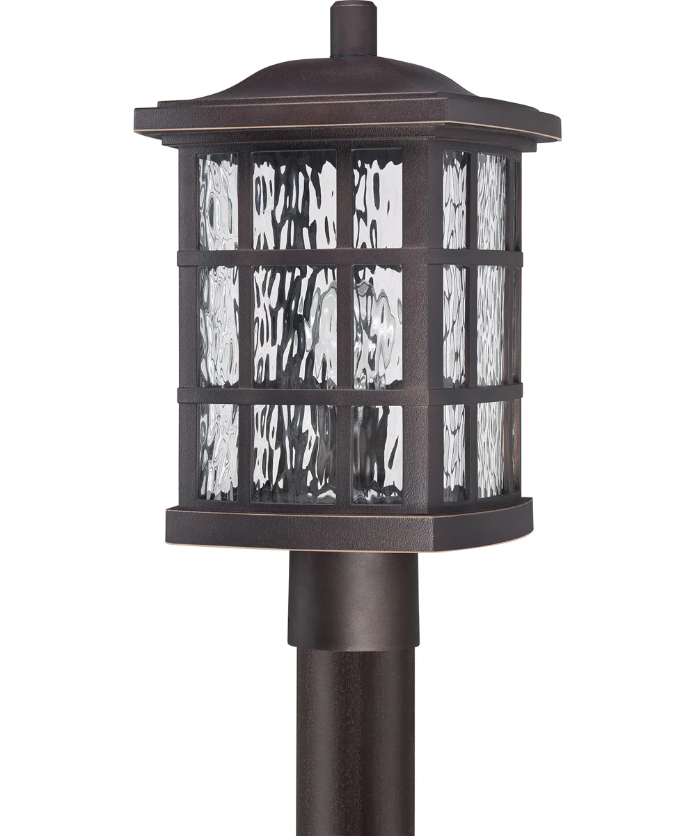 Stonington Large 1-light Outdoor Post Light Coastal Armour Palladian Bronze - Image 3