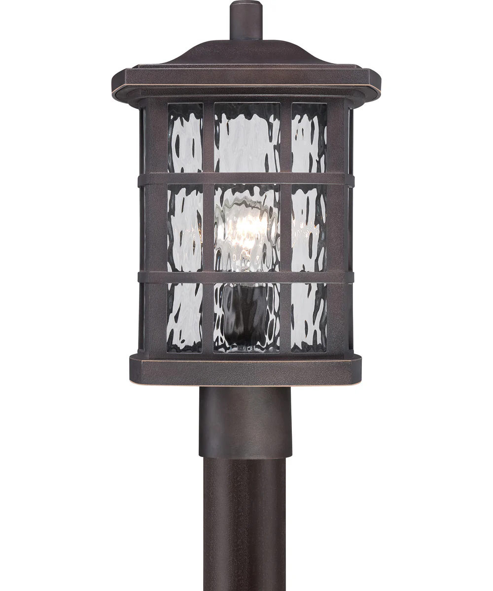 Stonington Large 1-light Outdoor Post Light Coastal Armour Palladian Bronze - Image 4
