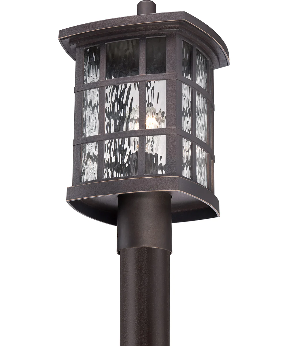 Stonington Large 1-light Outdoor Post Light Coastal Armour Palladian Bronze - Image 6