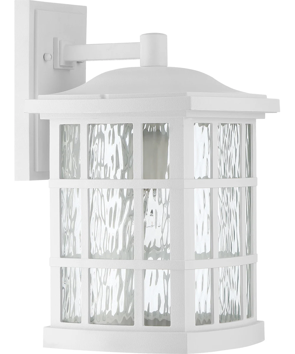 Stonington Large 1-light Outdoor Wall Light Coastal Armour White Lustre - Image 3