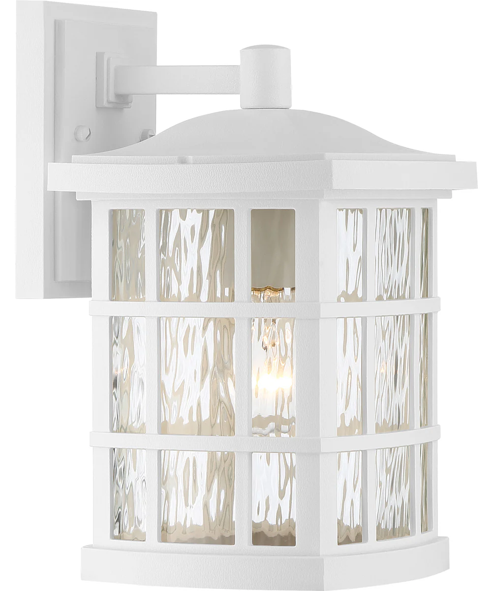 Stonington Medium 1-light Outdoor Wall Light Coastal Armour White Lustre - Image 2
