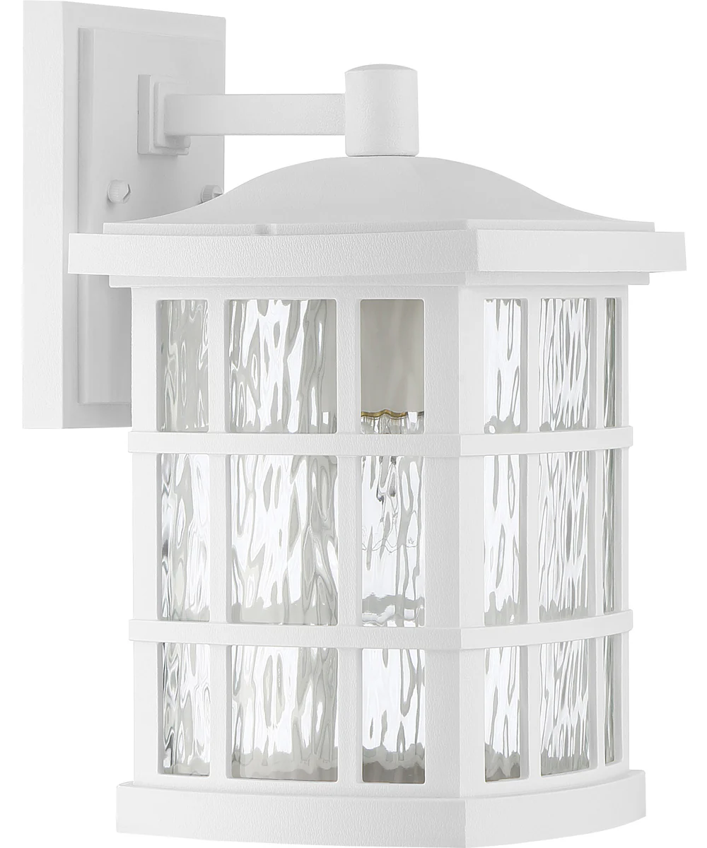 Stonington Medium 1-light Outdoor Wall Light Coastal Armour White Lustre - Image 3