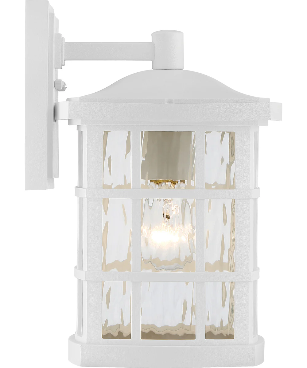 Stonington Medium 1-light Outdoor Wall Light Coastal Armour White Lustre - Image 5