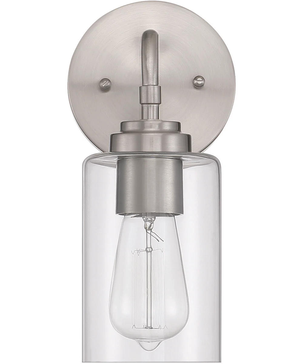 Stowe 1-Light Wall Sconce Brushed Polished Nickel - Image 3