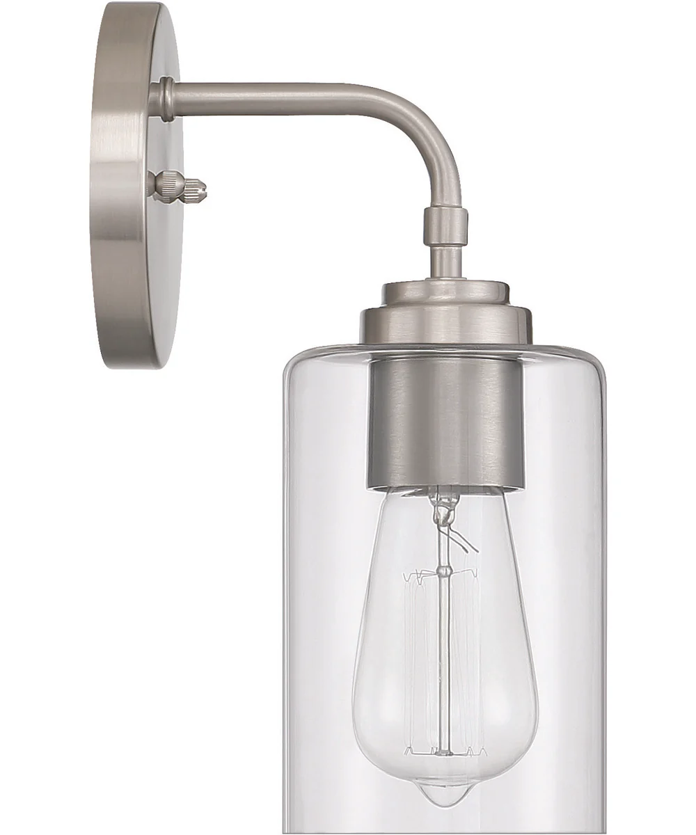 Stowe 1-Light Wall Sconce Brushed Polished Nickel - Image 5