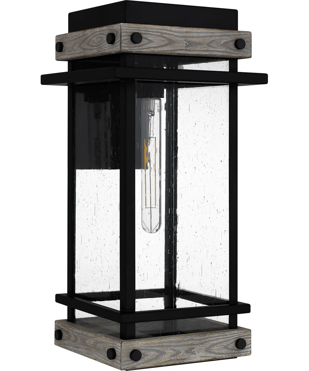Strader Large 1-light Outdoor Wall Light Matte Black - Image 2
