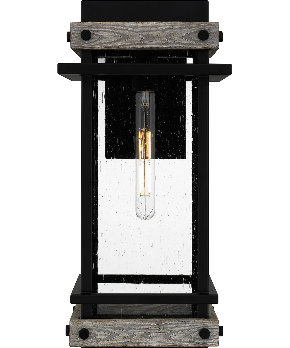Strader Large 1-light Outdoor Wall Light Matte Black - Image 3
