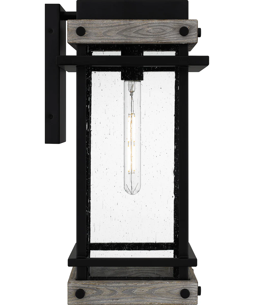 Strader Large 1-light Outdoor Wall Light Matte Black - Image 4