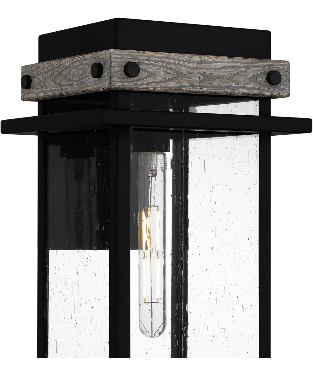 Strader Large 1-light Outdoor Wall Light Matte Black - Image 5