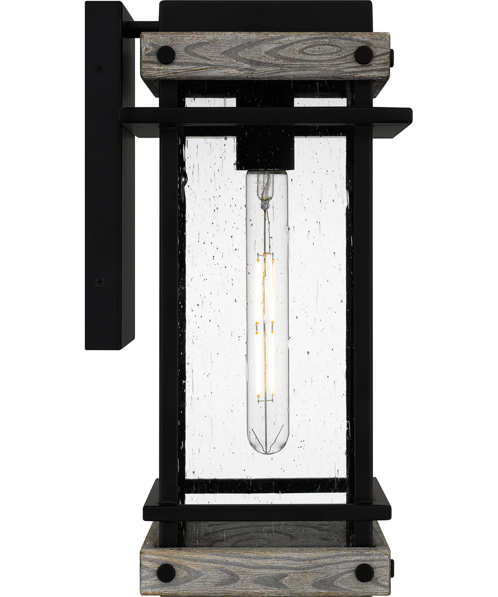 Strader Medium 1-light Outdoor Wall Light Matte Black - Image 4