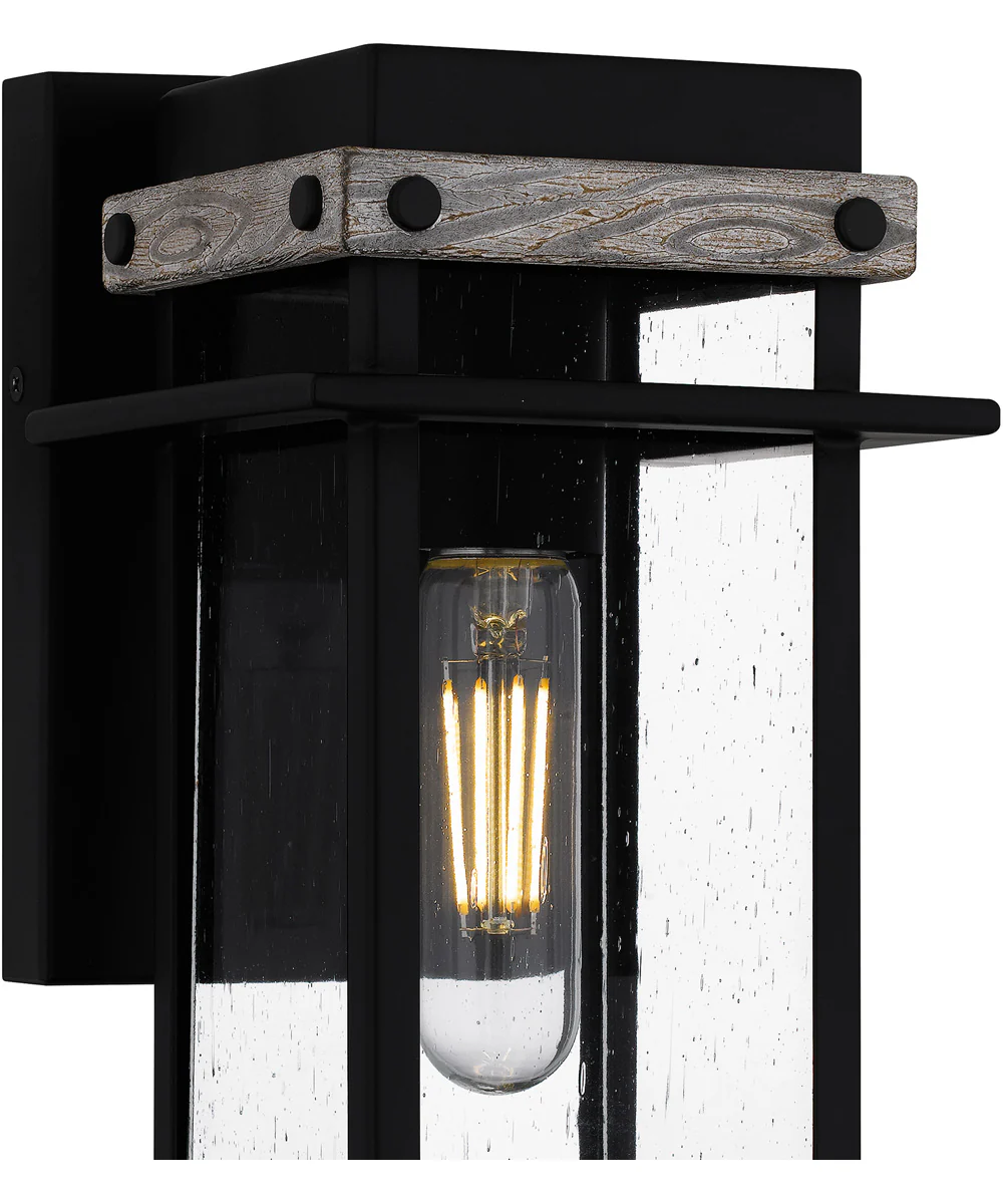 Strader Small 1-light Outdoor Wall Light Matte Black - Image 5