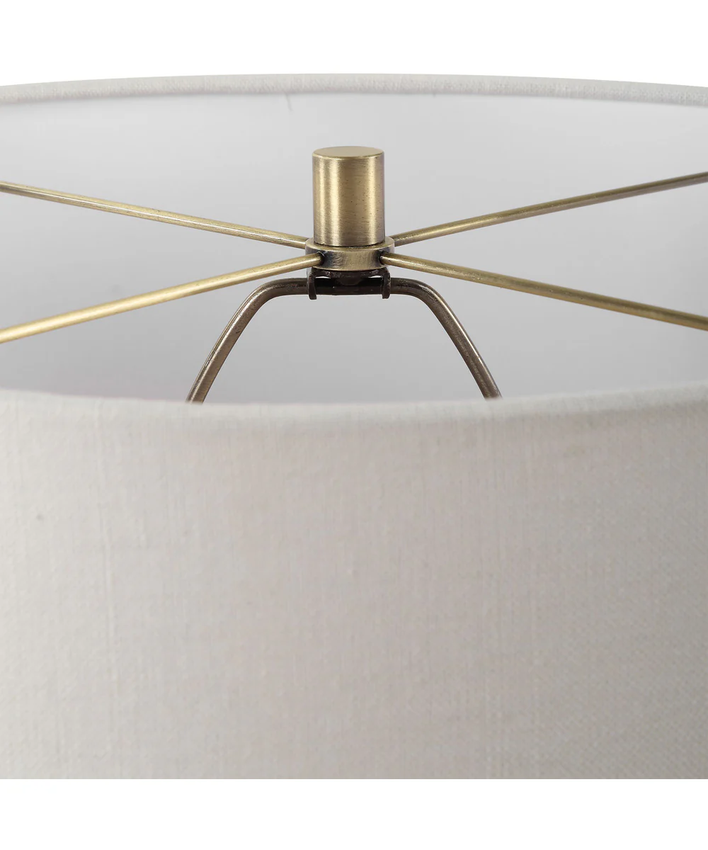Strata Tan Glaze Table Lamp - Image 6