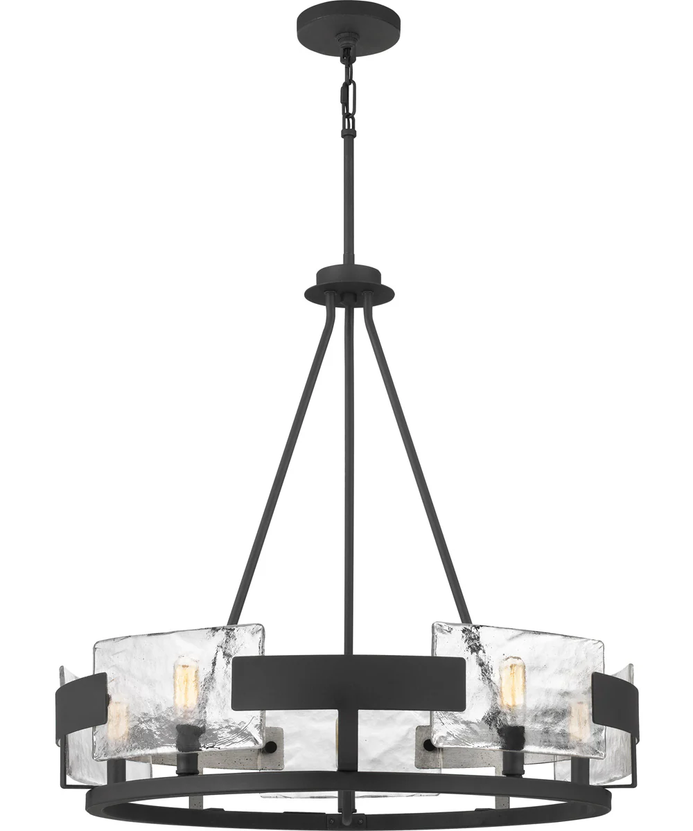Stratum 5-light Chandelier Royal Ebony - Image 2