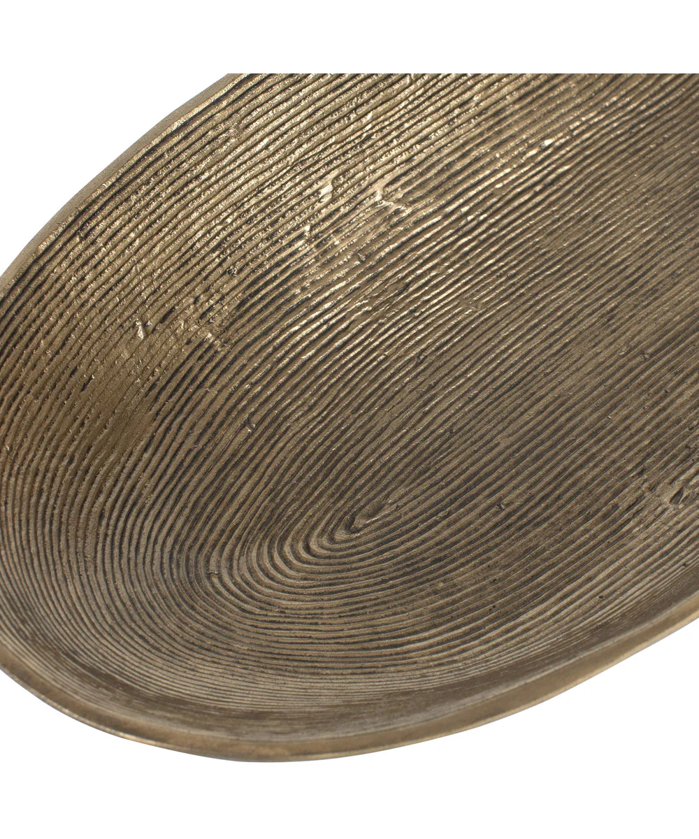 Stratum Oval Brass Bowls Set of 2 - Image 2