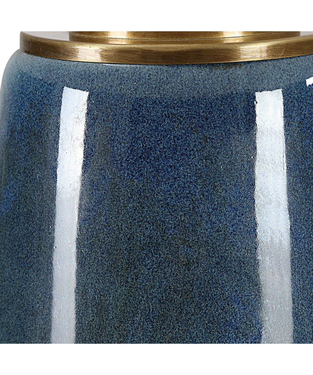 Submerged Deep Blue Table Lamp - Image 7