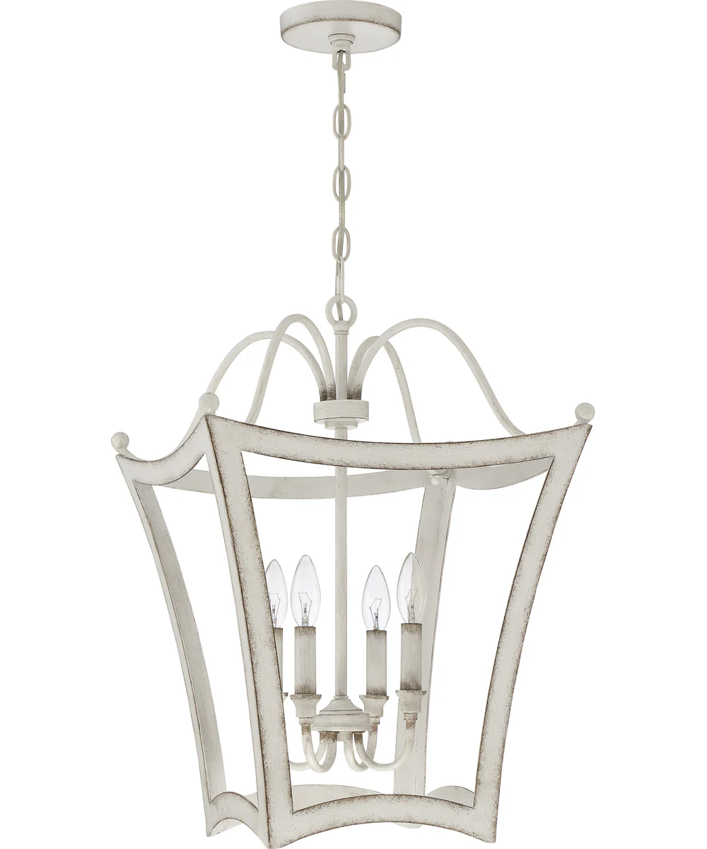 Summerford 4-light Pendant Antique White - Image 3