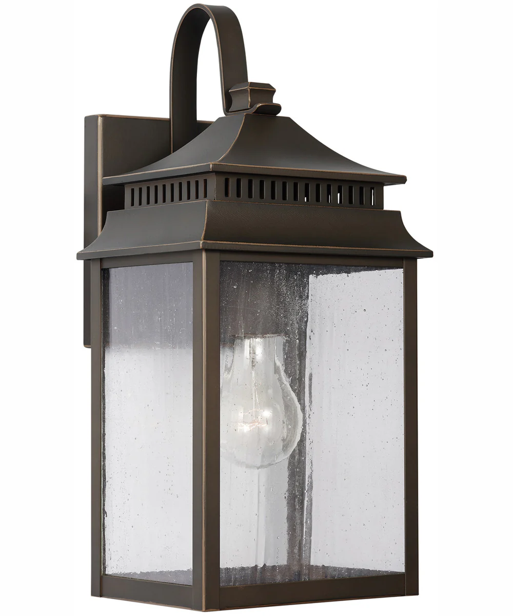 Sutter Creek 1-Light Outdoor Wall-Lantern Rain or Shine - Oiled Bronze - Image 2