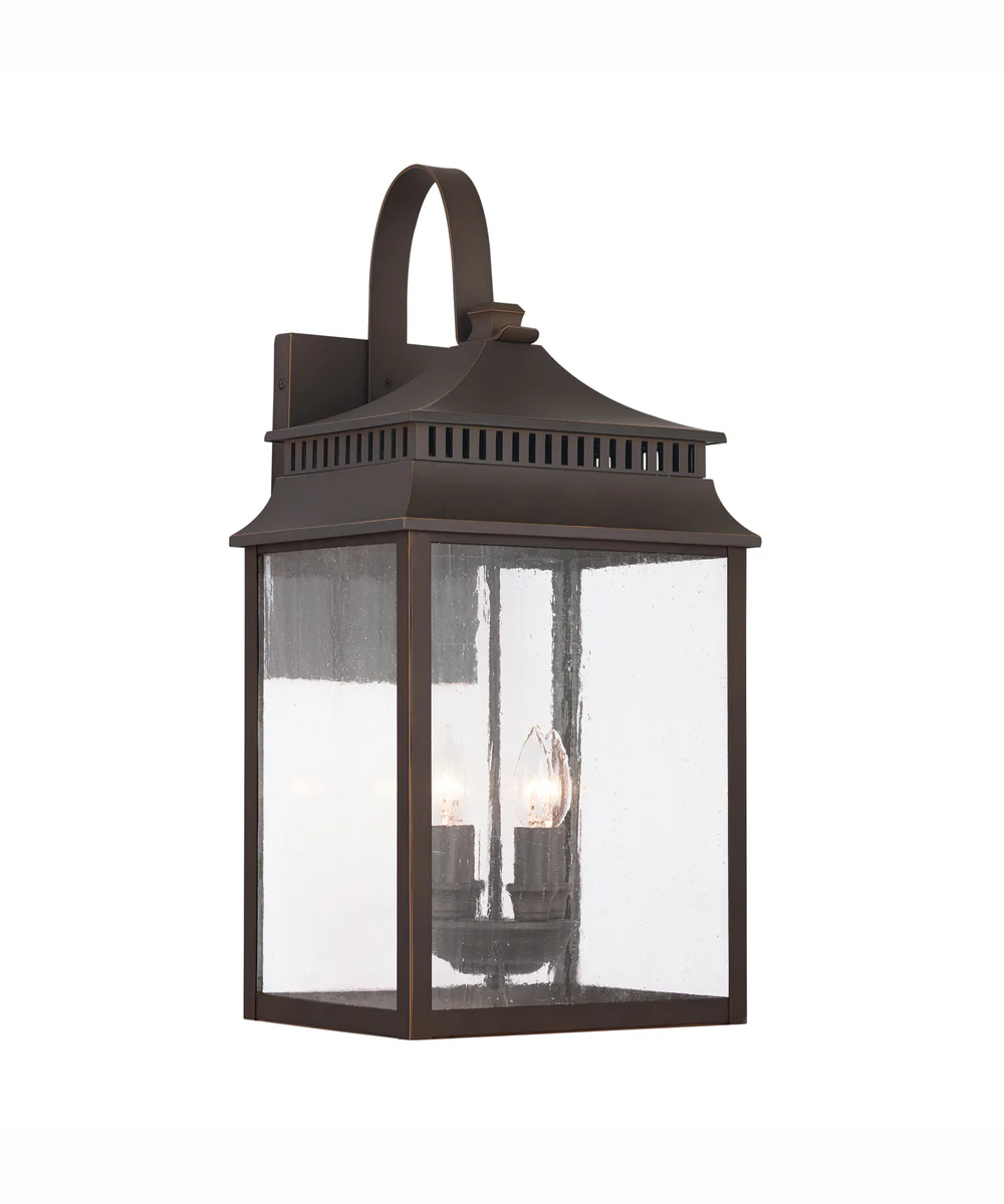Sutter Creek 4-Light Outdoor Wall-Lantern Rain or Shine - Oiled Bronze - Image 2