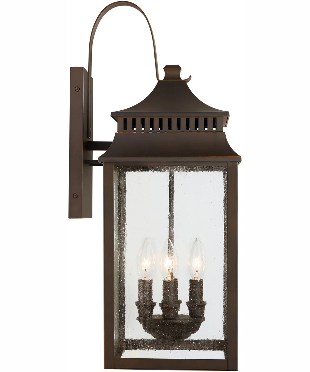 Sutter Creek 4-Light Outdoor Wall-Lantern Rain or Shine - Oiled Bronze - Image 3