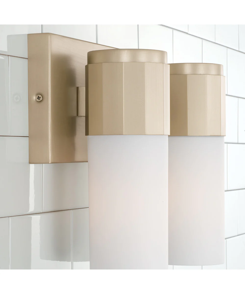 Sutton 2-Light Vanity Soft Gold - Image 3