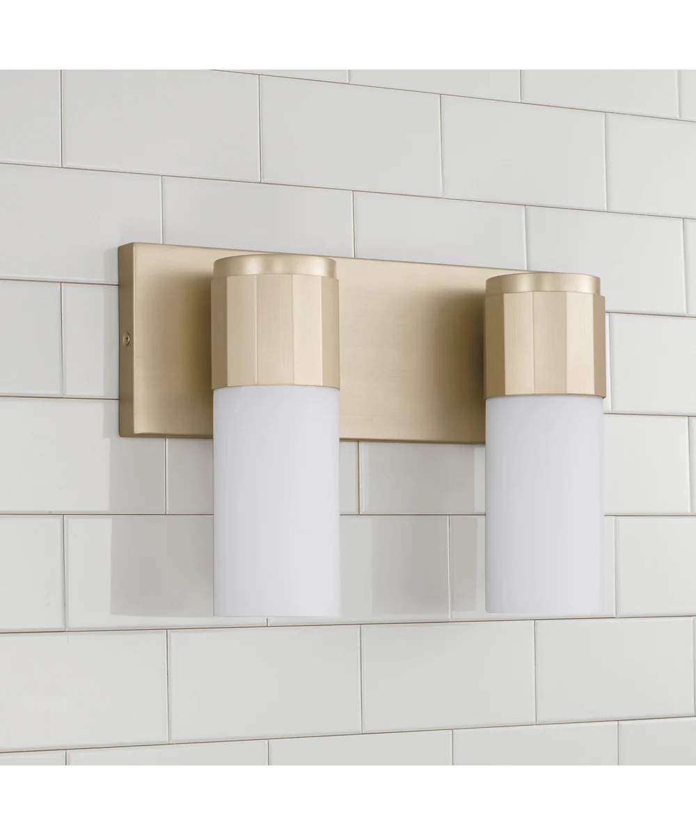 Sutton 2-Light Vanity Soft Gold - Image 4