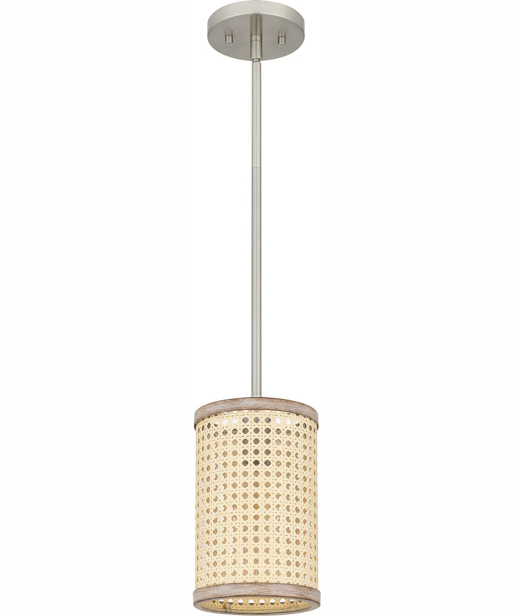Syrah Small 1-light Mini Pendant Brushed Nickel - Image 3