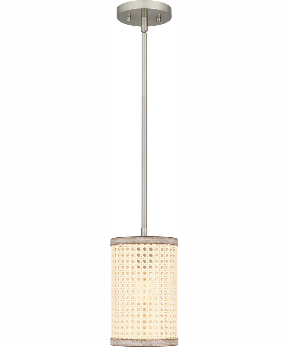 Syrah Small 1-light Mini Pendant Brushed Nickel - Image 4