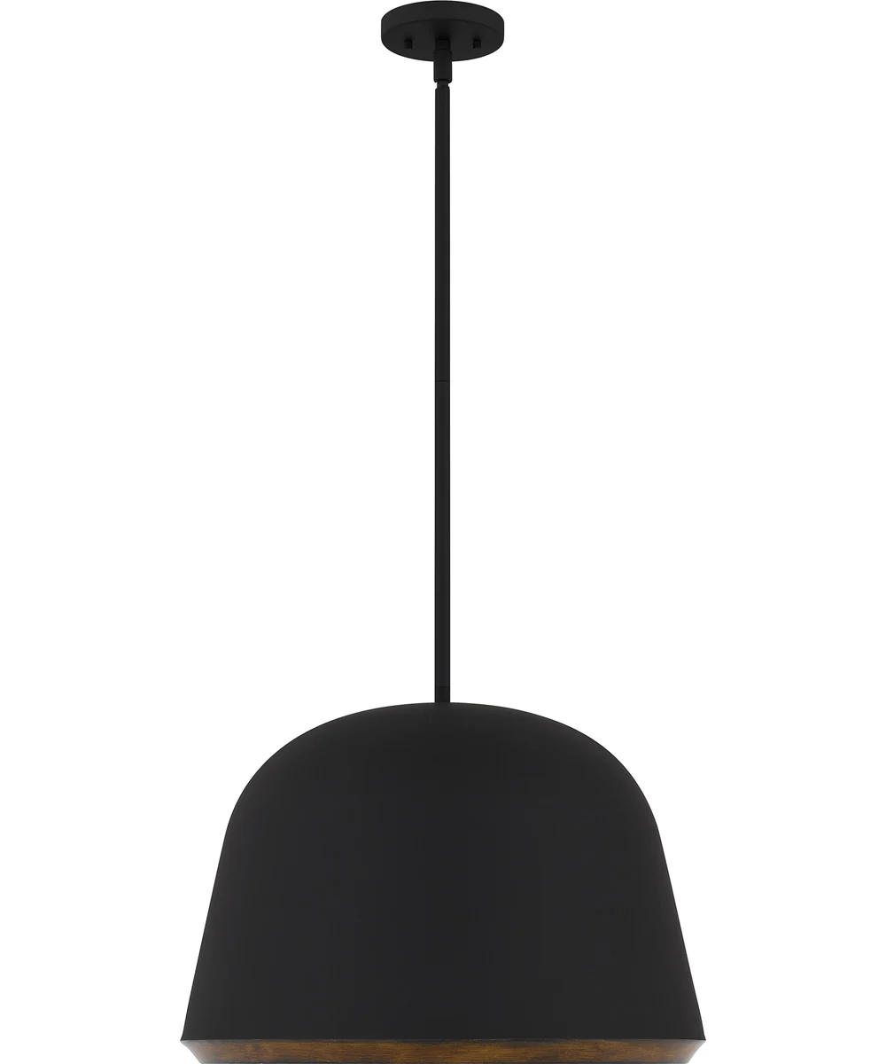 Tamara 4-light Pendant Matte Black - Image 3