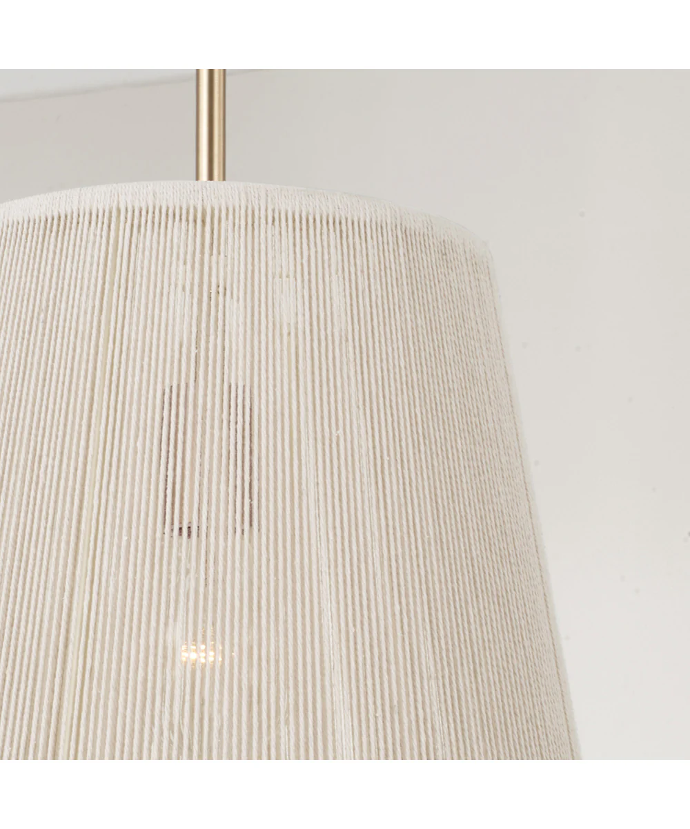 Tara 1-Light Pendant Matte Brass - Image 2