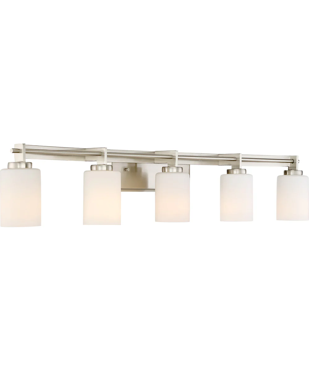 Taylor 5-light Bath Light Brushed Nickel - Image 3