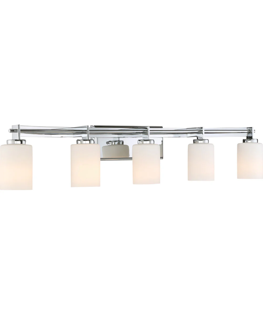 Taylor 5-light Bath Light Polished Chrome - Image 3